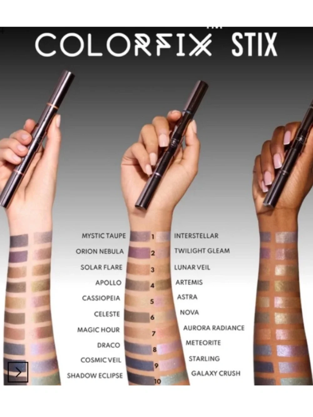 Danessa Myricks Beauty COLORFIX Stick Duo #8 Shadow Draco/ Meteorite NIB✅